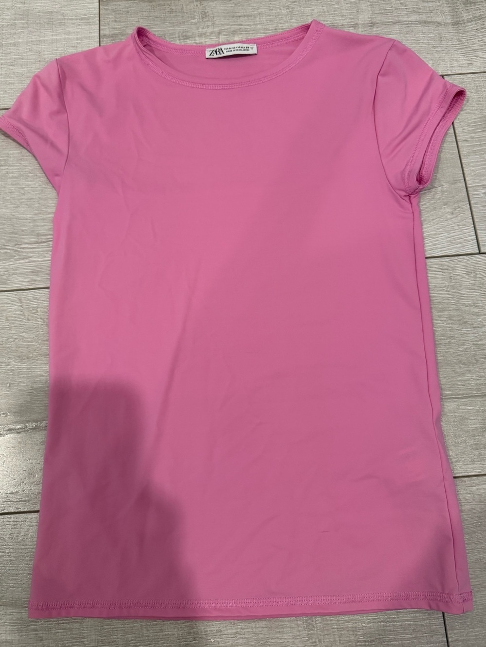 Zara Pink Short Sleeve Tee